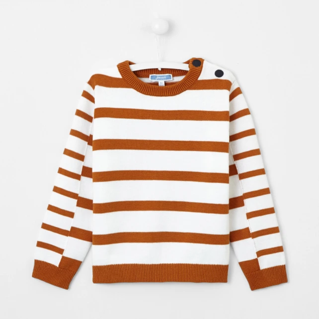 Pull enfant garçon à rayures