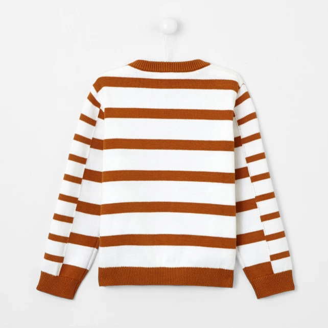 Pull enfant garçon à rayures