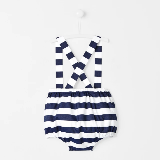 Bloomer bébé garçon à rayures