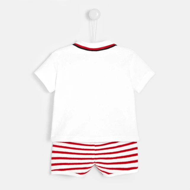 Ensemble bébé garçon en éponge