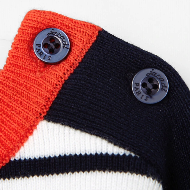 Pull bébé garçon esprit marinière