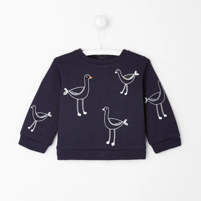 Sweat bébé garçon en molleton