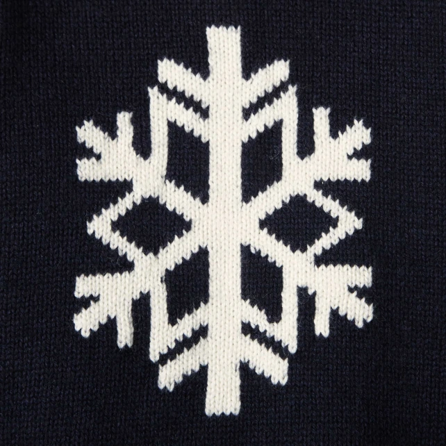 Pull bébé garçon motif flocon