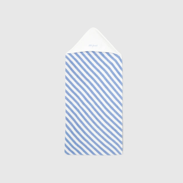 Sortie de bain rayée