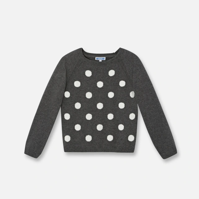 Pull à pois