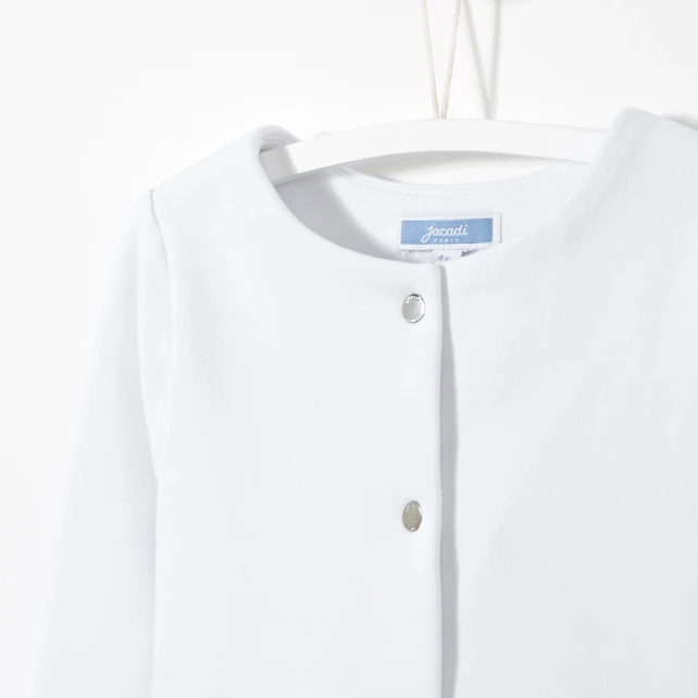 Cardigan en molleton