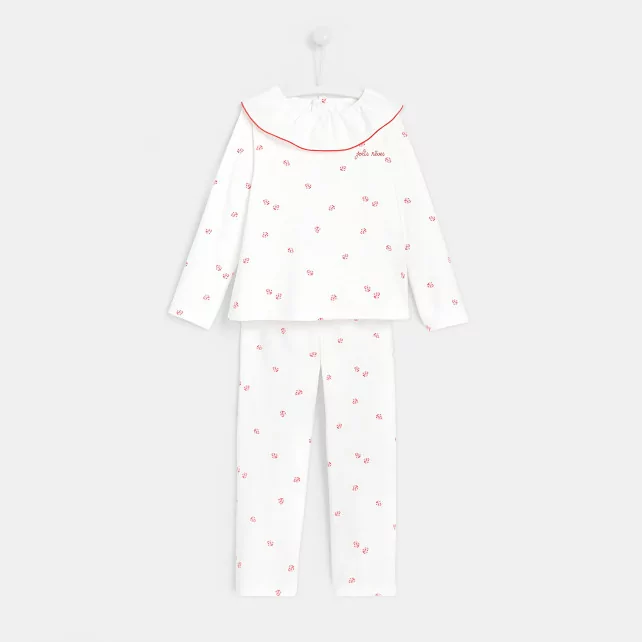 Pyjama coccinelles enfant fille