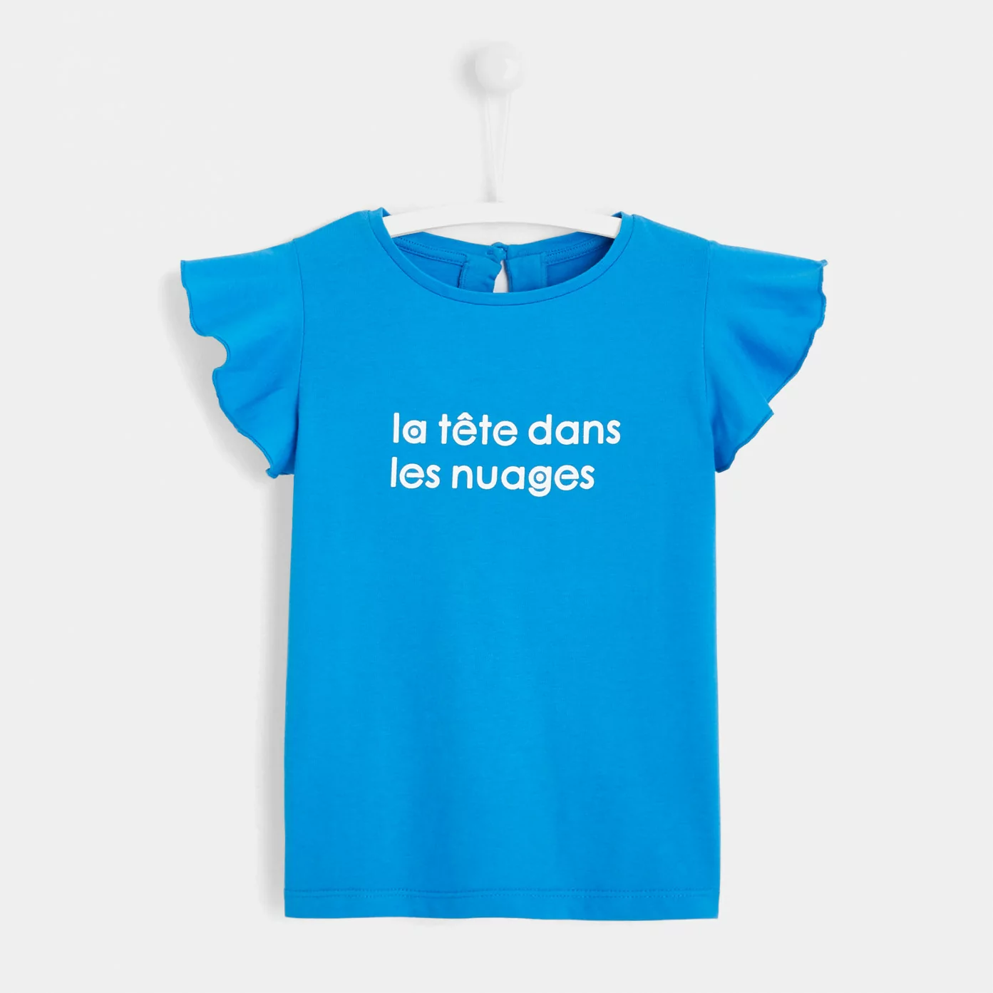 T-shirt à message enfant fille