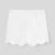 Short enfant fille en piqué de coton