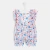 Combinaison bébé fille en Liberty