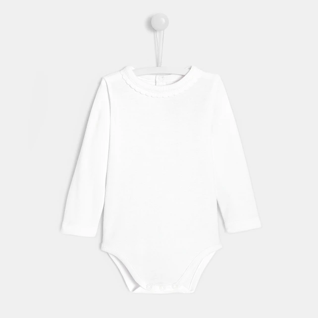 Body col rond bébé fille