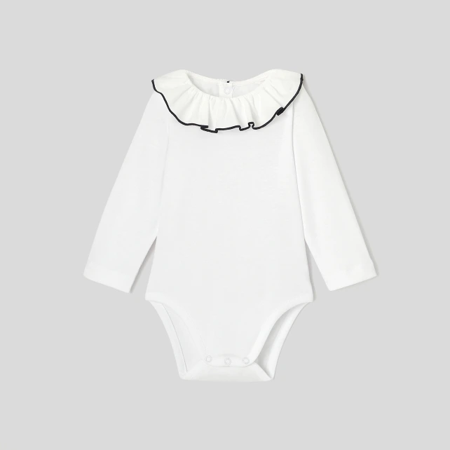 Body bébé fille à collerette