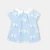 Blouse bébé fille motif libellule