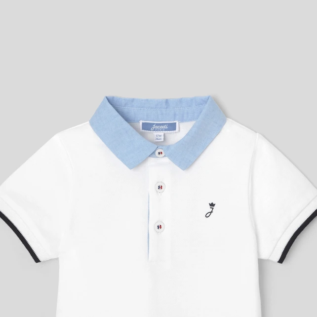 Polo bébé garçon manches courtes