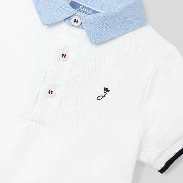 Polo bébé garçon manches courtes