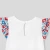 T-shirt bébé fille manches volantées