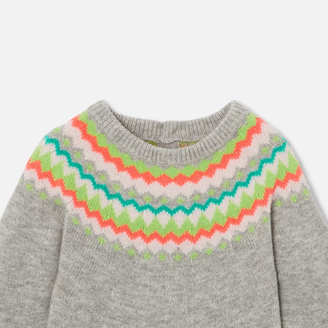 Robe en laine enfant fille