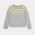 Pull en jacquard enfant fille