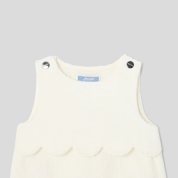 Bloomer bébé fille en velours