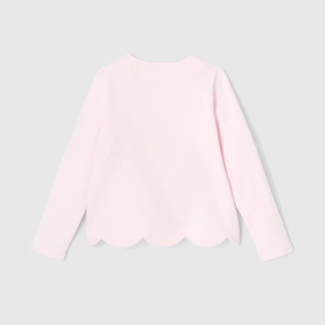 Cardigan en molleton enfant fille
