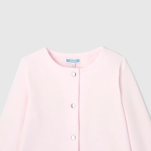 Cardigan en molleton enfant fille