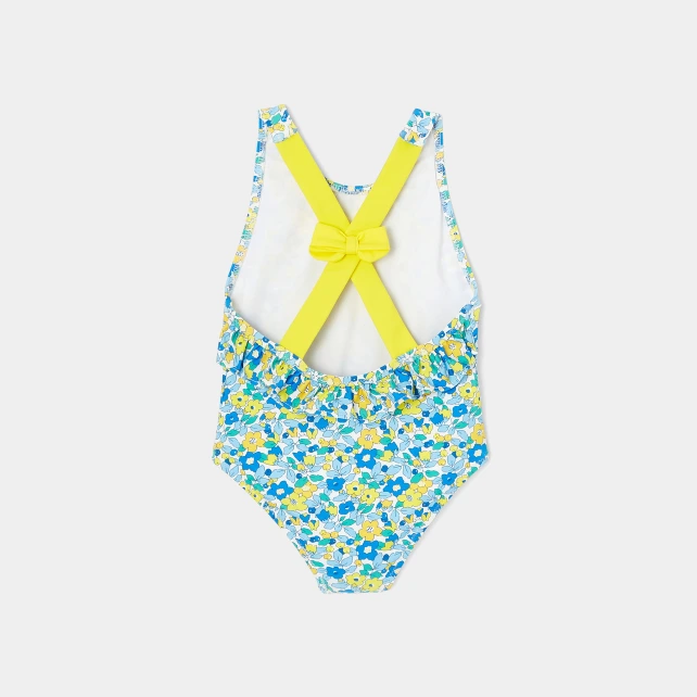 Maillot de bain bébé fille en Liberty