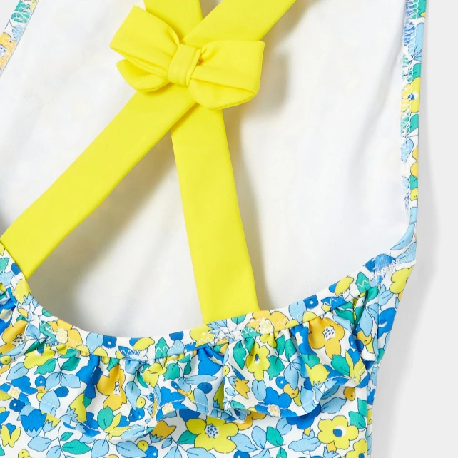 Maillot de bain bébé fille en Liberty