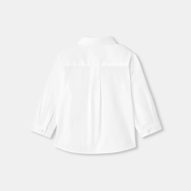 Chemise bébé garçon en coton Oxford