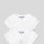 Lot de 2 bodies manches courtes bébé