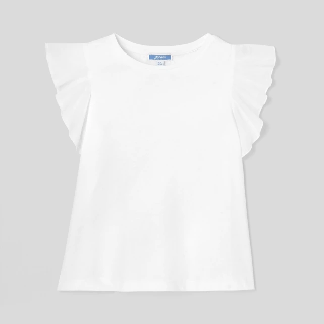 T-shirt volanté enfant fille