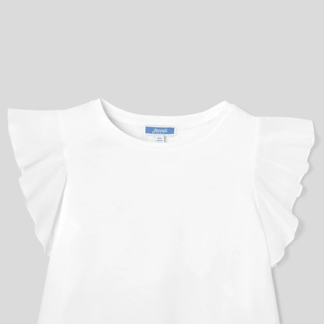 T-shirt volanté enfant fille