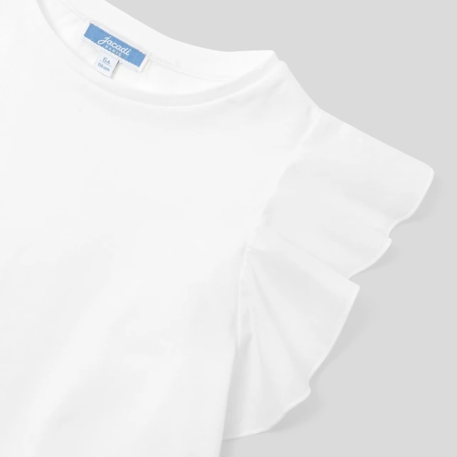 T-shirt volanté enfant fille
