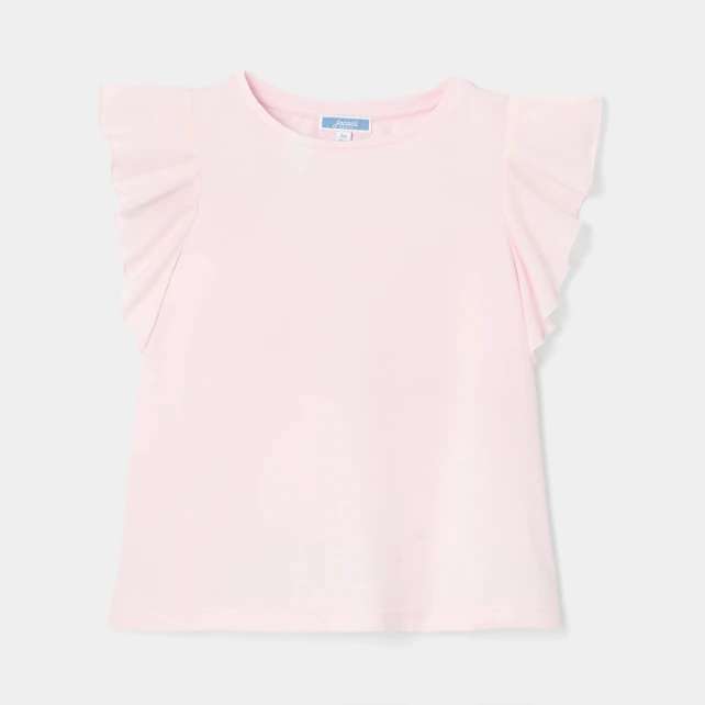 T-shirt volanté enfant fille