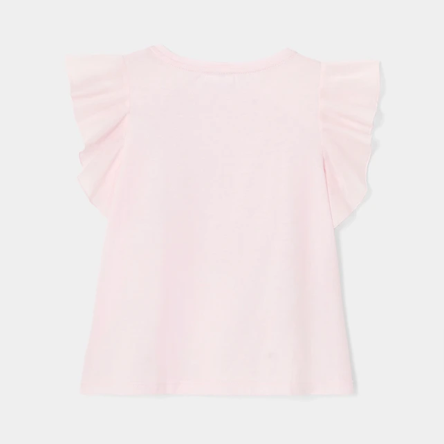T-shirt volanté enfant fille
