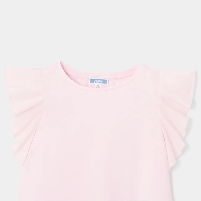T-shirt volanté enfant fille