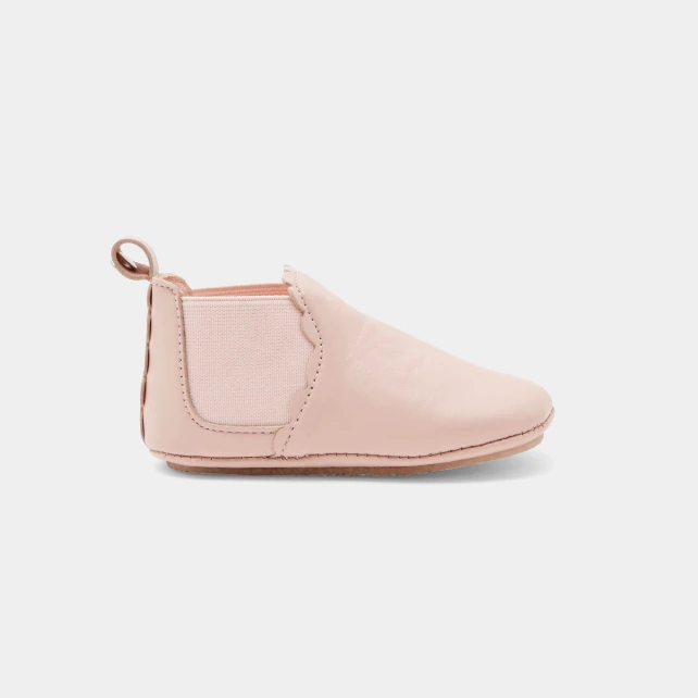 Chaussons souples bébé fille