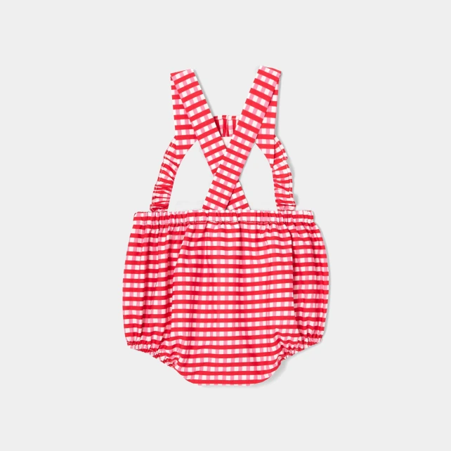 Bloomer bébé fille en Vichy