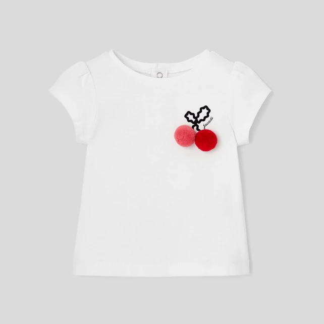 T-shirt manches courtes bébé fille