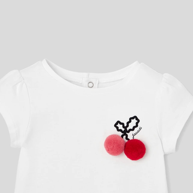 T-shirt manches courtes bébé fille