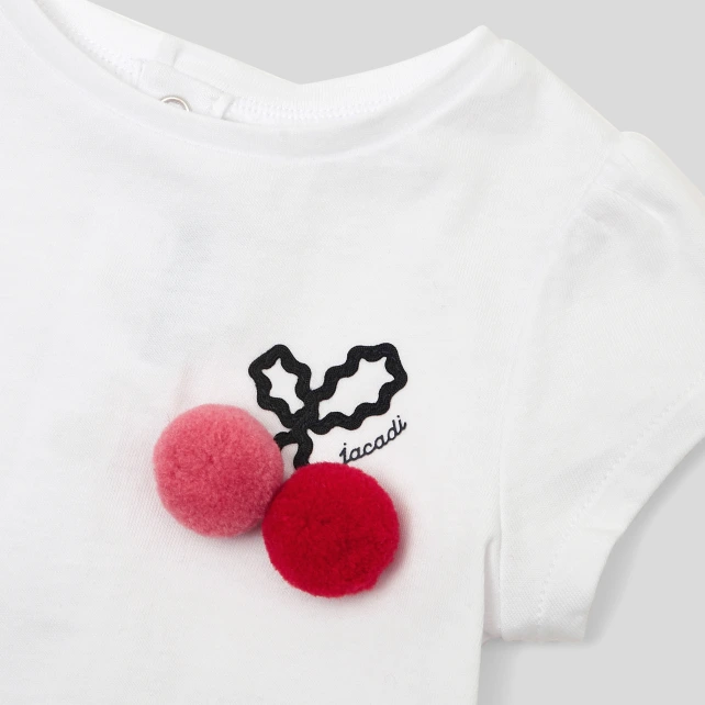 T-shirt manches courtes bébé fille