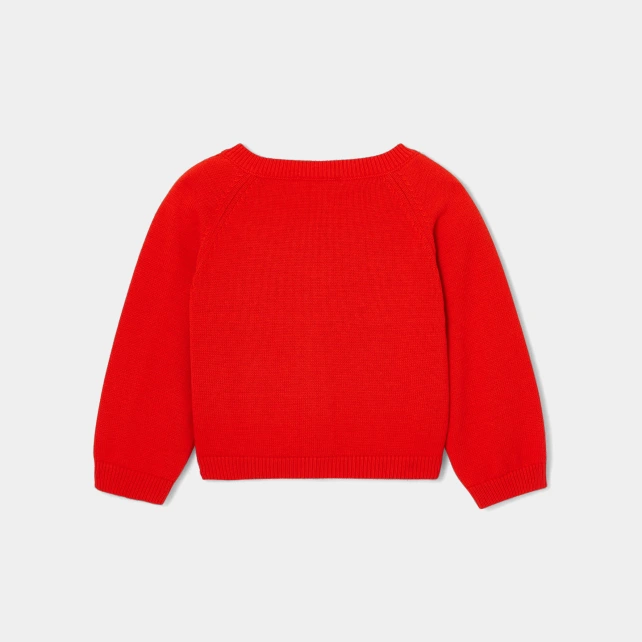 Cardigan bébé fille en jersey