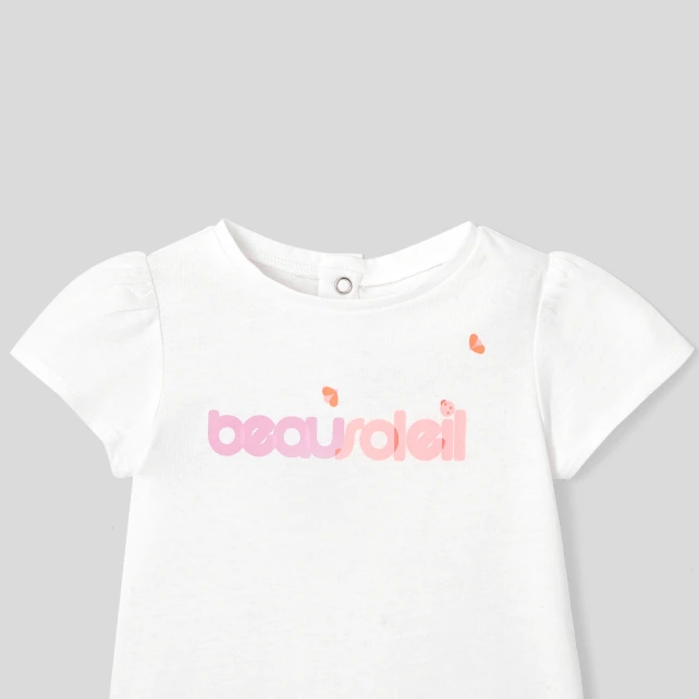 T-shirt manches courtes bébé fille