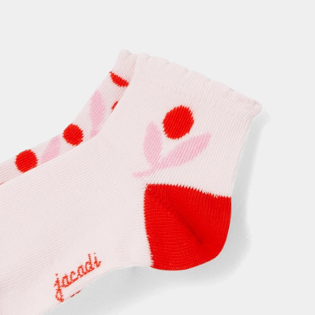 Duo de chaussettes enfant fille Maison Perrin