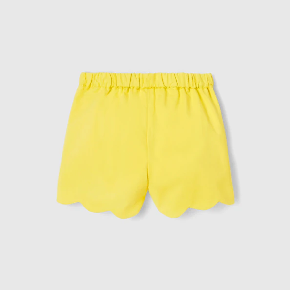 Short bébé fille en twill
