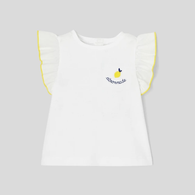 T-shirt manches courtes bébé fille