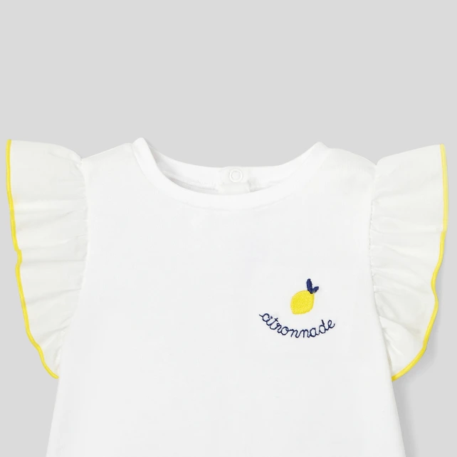 T-shirt manches courtes bébé fille