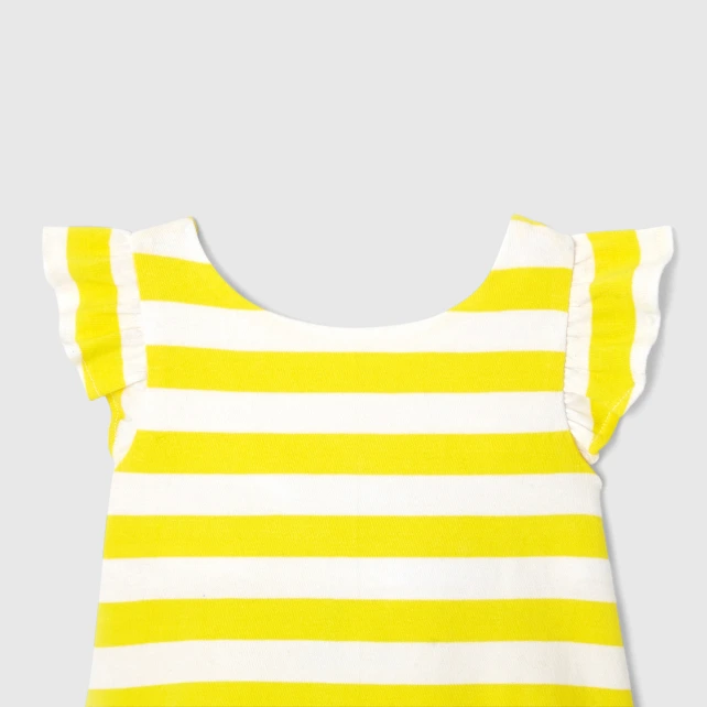 T-shirt bébé fille à rayures