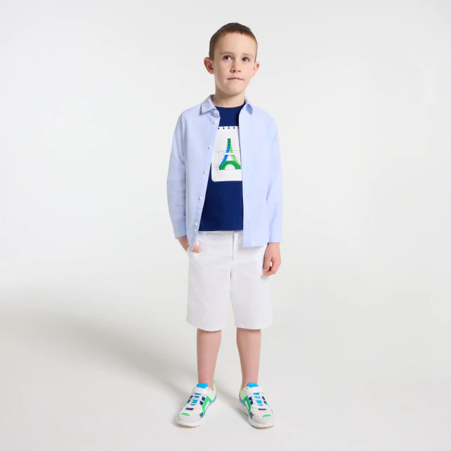 Bermuda coupe slack enfant garçon