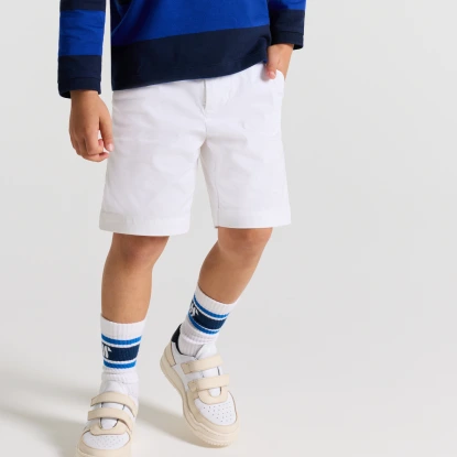 Bermuda coupe slack enfant garçon