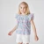 Short enfant fille en piqué de coton